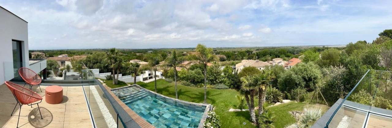 Villa D'Exception Avec Piscine A Debordement - Vue Panoramique Saint-Nazaire  Экстерьер фото